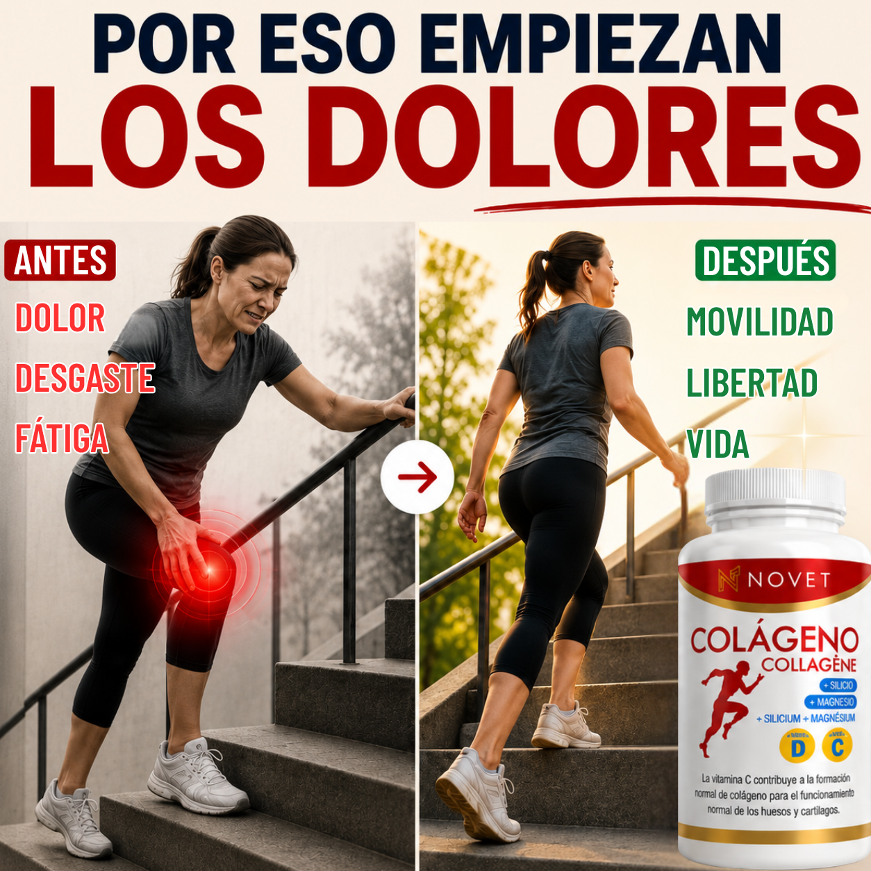 Todo lo que tu cuerpo necesita: Colágeno Premium en cápsulas.