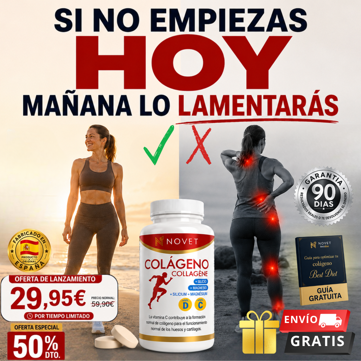 Todo lo que tu cuerpo necesita: Colágeno Premium en cápsulas.