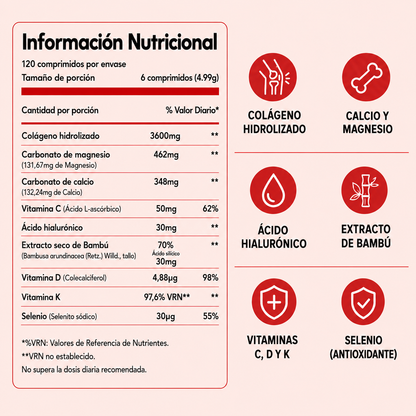 Todo lo que tu cuerpo necesita: Colágeno Premium en cápsulas.