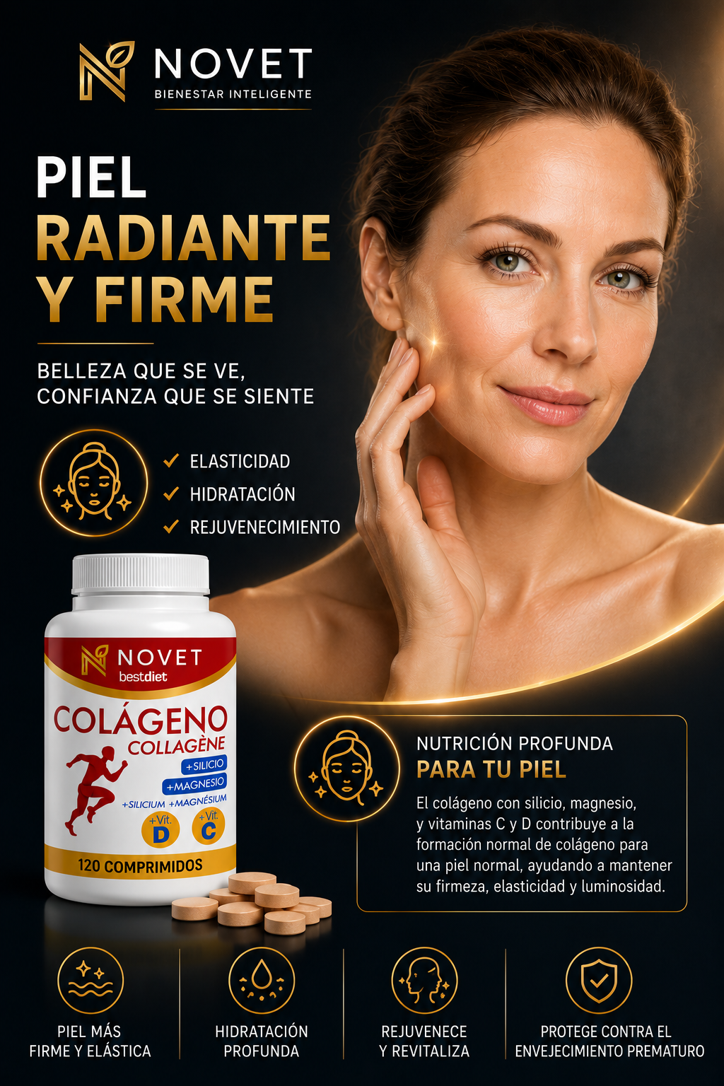 Bienestar al alcance de tu mano: Colágeno Hidrolizado Premium + Guía GRATIS para optimizar los resultados.