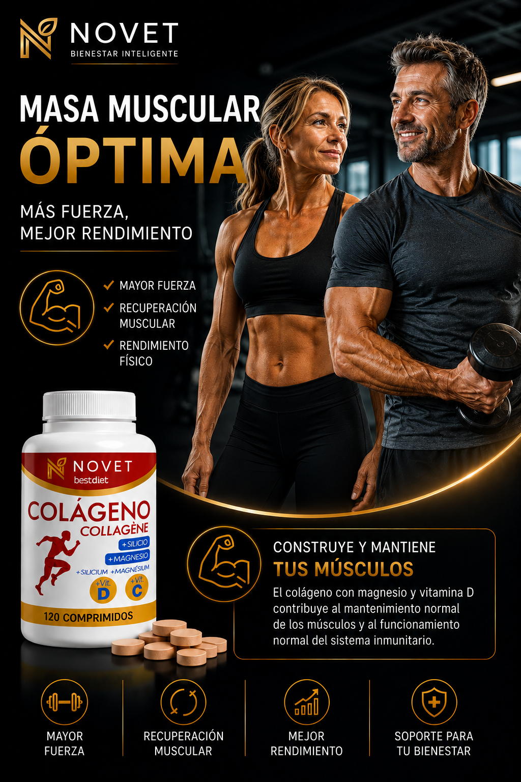 Bienestar al alcance de tu mano: Colágeno Hidrolizado Premium + Guía GRATIS para optimizar los resultados.